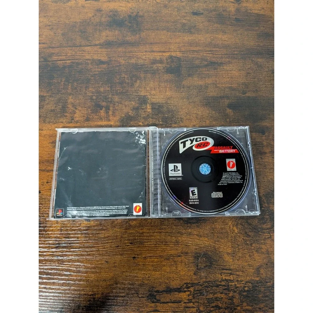 Tyco R/C Assault w/ a Battery 2000 Sony PlayStation 1 PS1 Manual‎